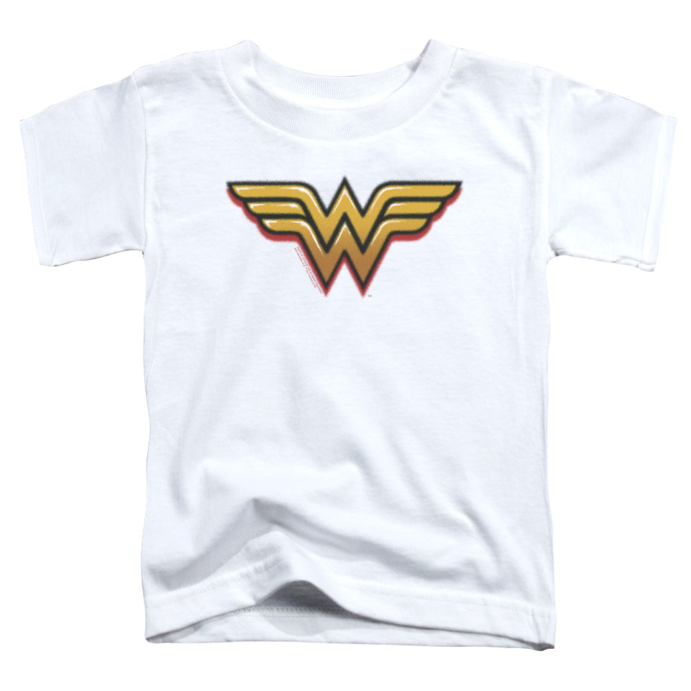 Wonder Woman Airbrush Ww Toddler Kids Youth T Shirt White Officially Licensed