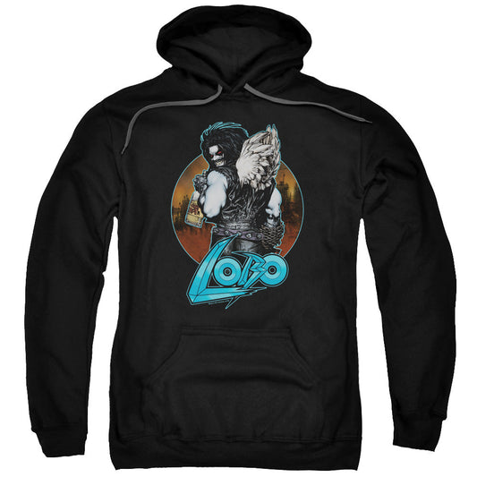 Justice League Gut Rot Mens Hoodie Black Officially Licensed