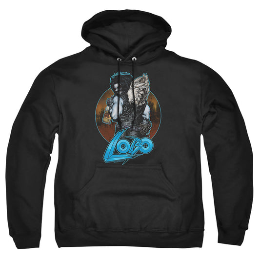 Justice League Of America Gut Rot Mens Hoodie Black Officially Licensed