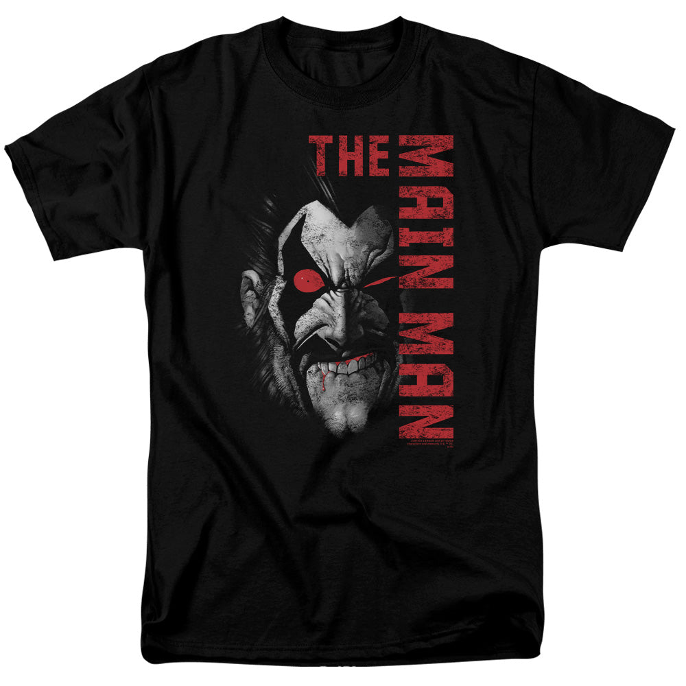 Justice League Of America Main Man Mens T Shirt Black Officially Licensed