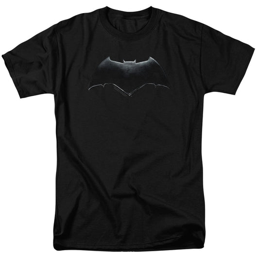 Justice League Movie Batman Logo Mens T Shirt Black Officially Licensed