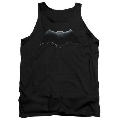 Justice League Movie Batman Logo Mens Tank Top Shirt Black Officially Licensed