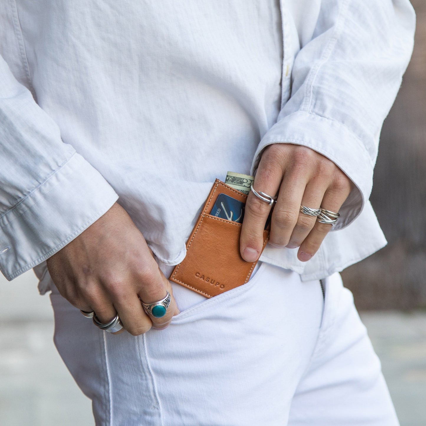 Minimalist Wallet - Natural