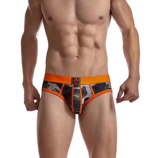 JOCKMAIL Men's Briefs Underwear Orange