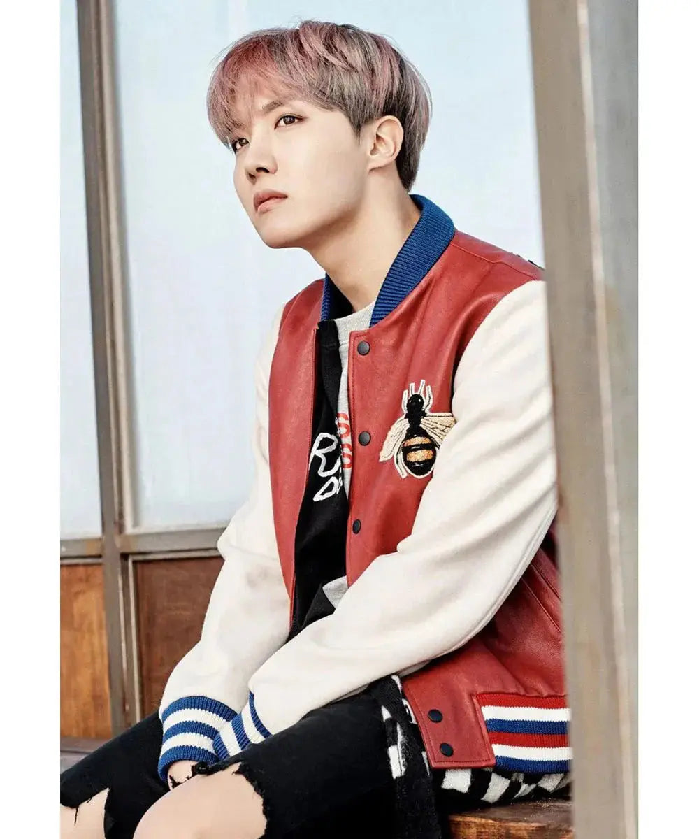 J Hope Blind for Love Varsity Jacket