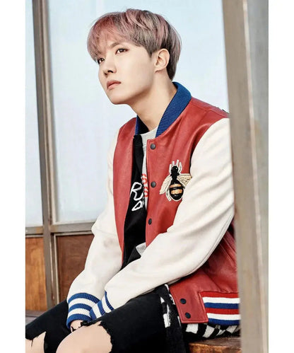 J Hope Blind for Love Varsity Jacket