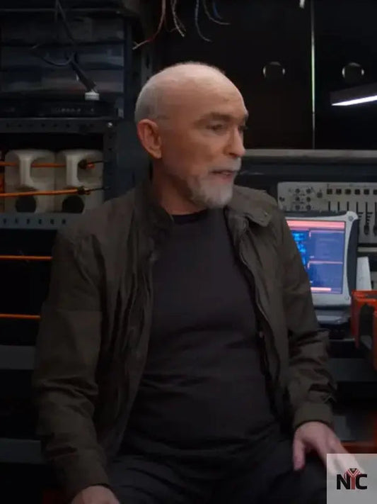 Jackie Earle Haley The Union 2024 Black Jacket