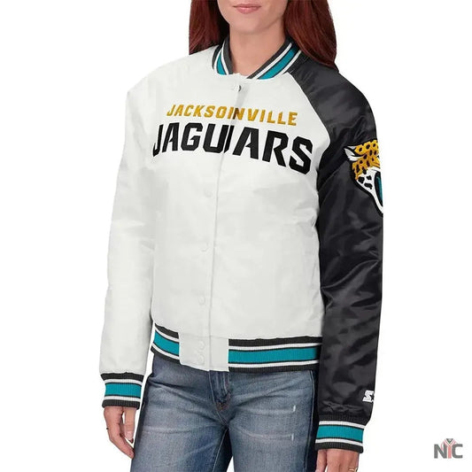 Jacksonville Jaguars Hometow Satin Jacket