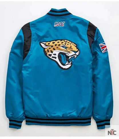 Jacksonville Jaguars Satin Jacket