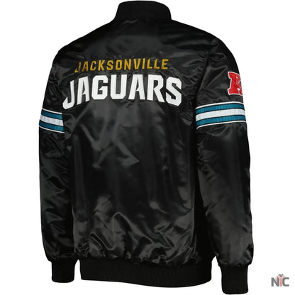Jacksonville Jaguars Starter The Pick and Roll Satin Jacket