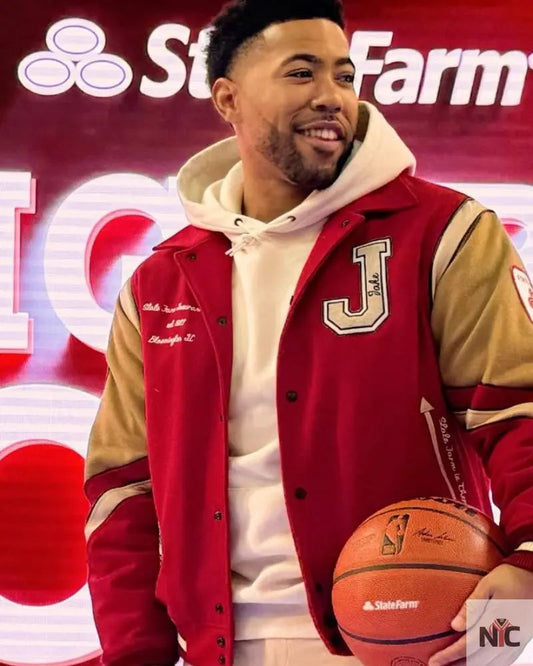 Jake From State Farm Insurance Varsity Jacket