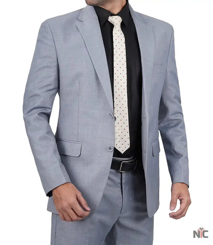 Jared Men's Grey Two-Piece Suit