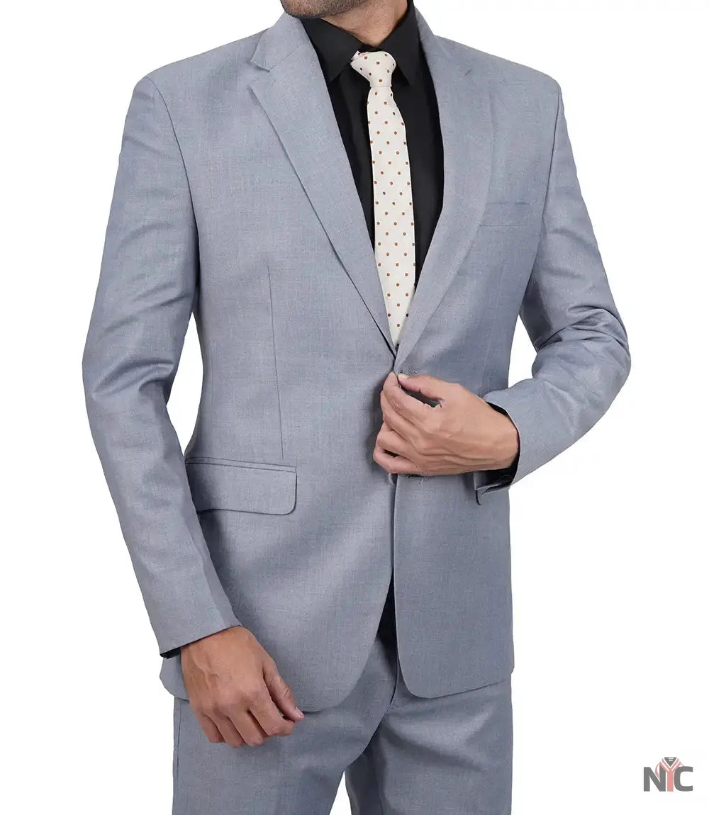Jared Men's Grey Two-Piece Suit