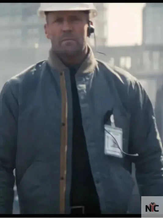 Jason Statham A Working Man 2025 Bomber Jacket