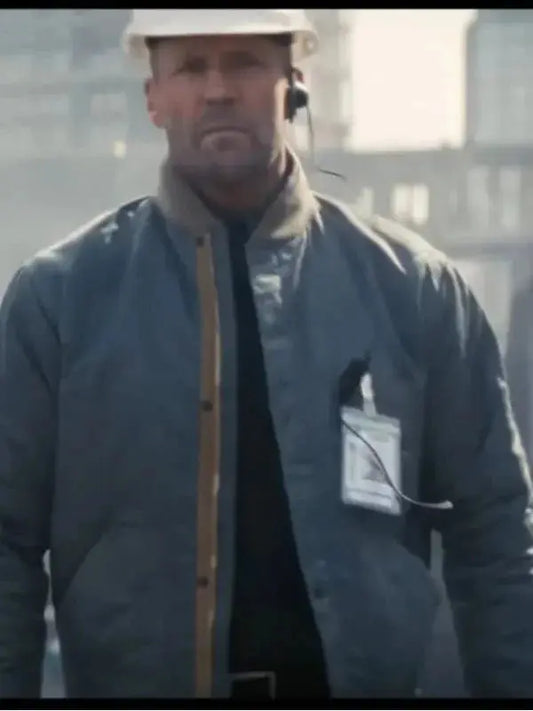 Jason Statham A Working Man 2025 Bomber Jacket