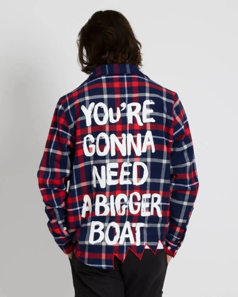Jaws Anniversary Flannel