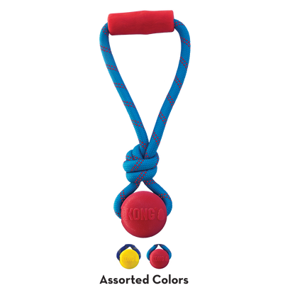 Kong Jaxx Brights Tug w/Ball Medium