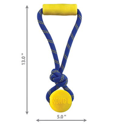 Kong Jaxx Brights Tug w/Ball Medium
