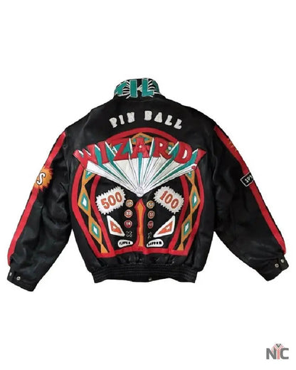 Jeff Hamilton Pinball Wizard Leather Jacket