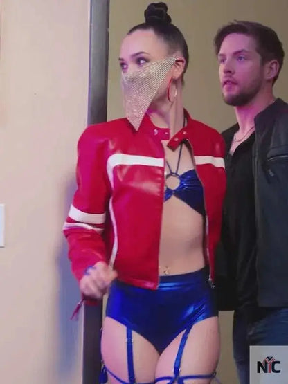 Jenna Gilmer Fuel to Our Fire 2025 Leather Jacket