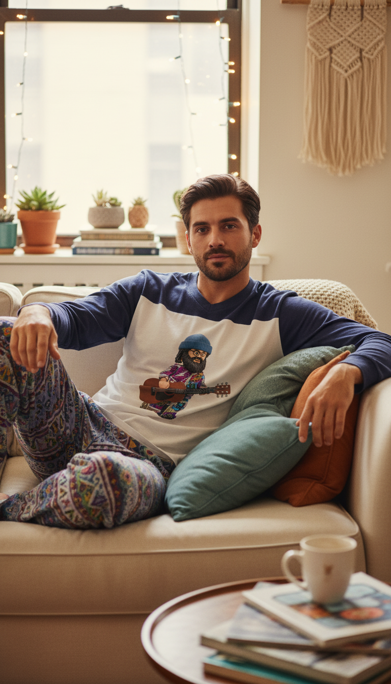 Jerry G LeGoo Sun Fade Color-Block T-Shirt