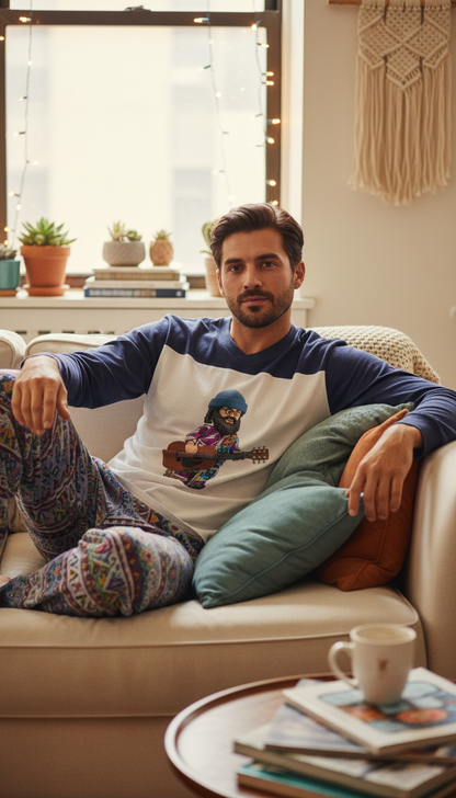 Jerry G LeGoo Sun Fade Color-Block T-Shirt