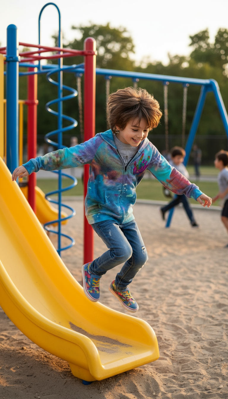 Jerry Garcia Grateful Dead Cotton KIDS Zip Hoodie