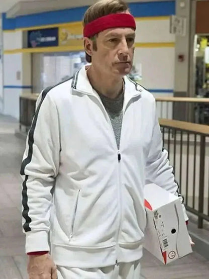 Jimmy McGill Better Call Saul White Track Jacket