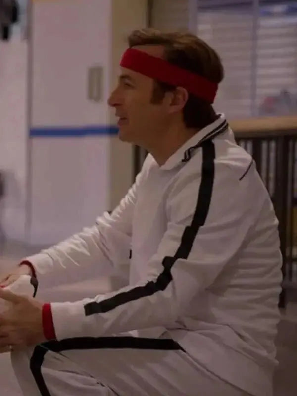 Jimmy McGill Better Call Saul White Track Jacket