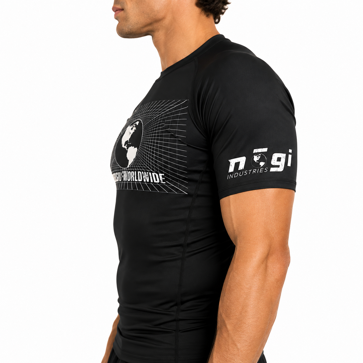 Jiujitsu Worldwide Short Sleeve Rash Guard - Made in USA
