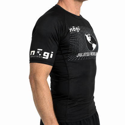 Jiujitsu Worldwide Short Sleeve Rash Guard - Made in USA