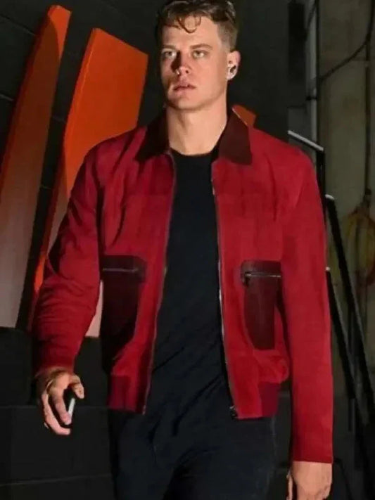 Joe Burrow Suede Leather Jacket