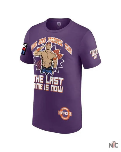 John Cena Monday Night RAW Purple T-Shirt