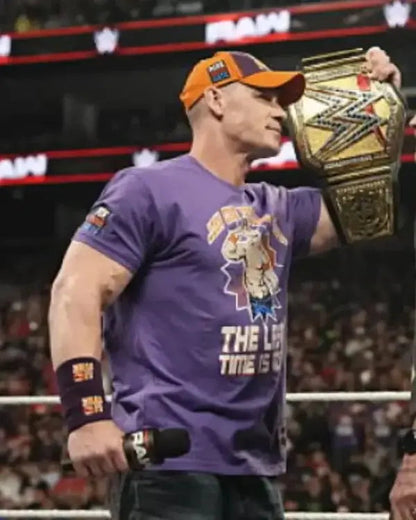 John Cena Monday Night RAW Purple T-Shirt