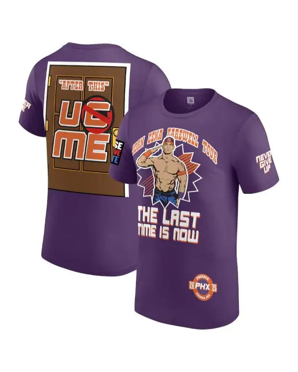 John Cena Monday Night RAW Purple T-Shirt