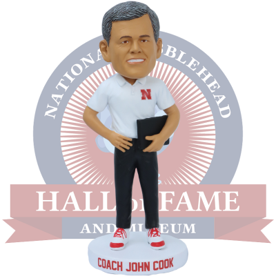 John Cook Nebraska Cornhuskers Coach Bobblehead