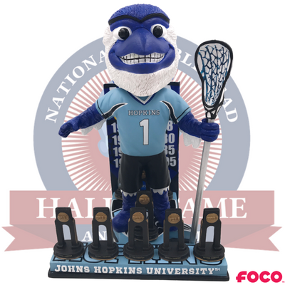 Johns Hopkins Blue Jays NCAA Men's Lacrosse National Champions Bobblehead