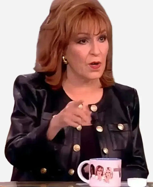 Joy Behar The View 2025 Leather Jacket