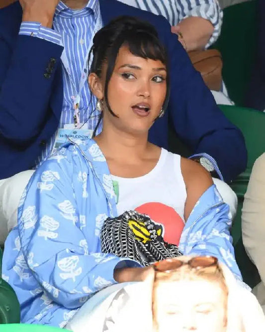 Joy Crookes Wimbledon Tennis Championships 2025 Floral Jacket