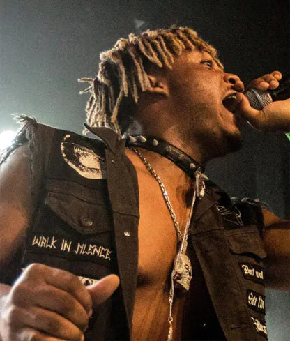 Juice Wrld Black Vest