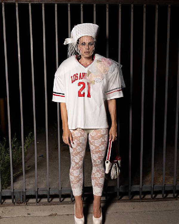 Julia Fox LA White Jersey