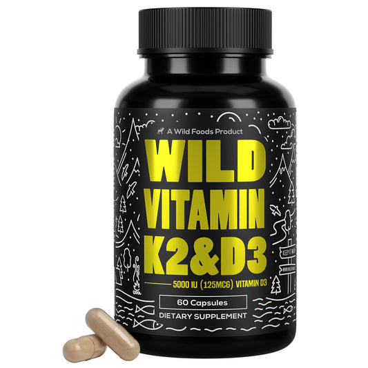 Wholesale Case of 12 - Wild Vitamin K2 & D3