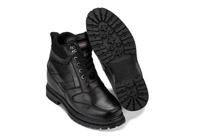 CALDEN Black 5.2" Taller Men's Elevator Boots K881805 - Triathlete Store