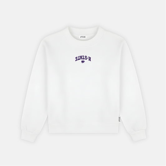 Kansas State Embroidered Crewneck