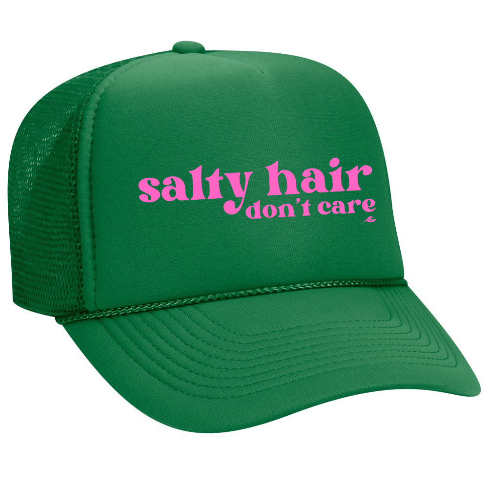 Koloa Salty Hair, Don't Care Foam Trucker Hat