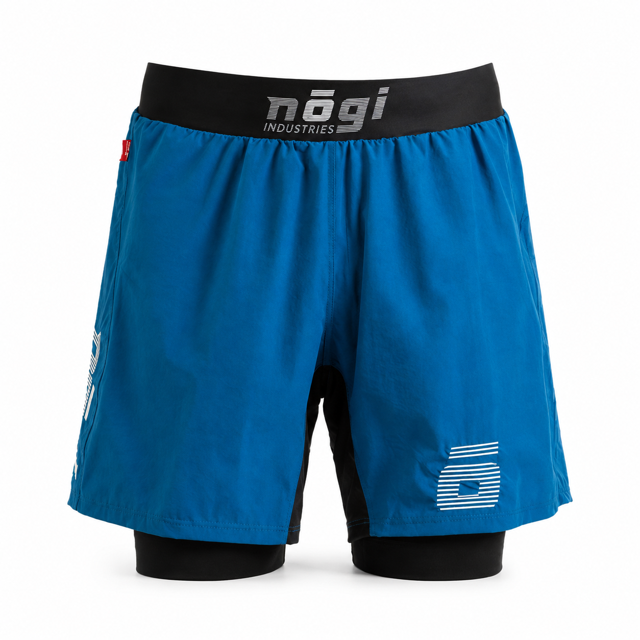 KIDS Ghost Premium Lined Grappling Shorts - Ultramarine Blue