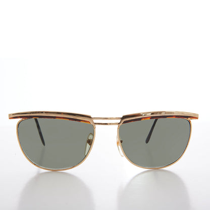 Unisex Gold Vintage 90s Sunglasses - Kilkea