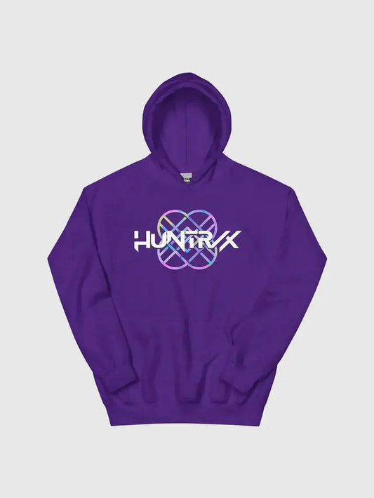 KPop Demon Hunters Huntrix Logo Purple Hoodie