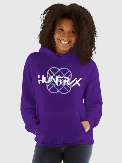 KPop Demon Hunters Huntrix Logo Purple Hoodie
