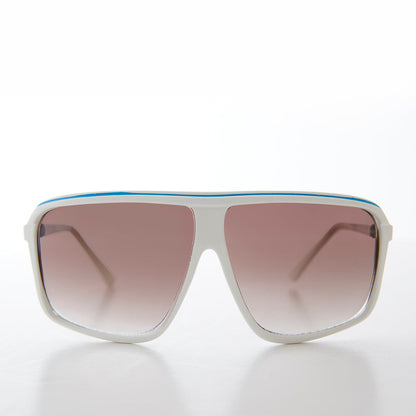 Large Square Aviator Vintage Sunglasses - Kreski